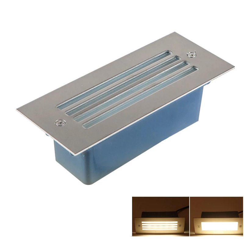 110x45x45mm Outdoor IP65 Rectangle Stainless steel 3W Led Stair Light