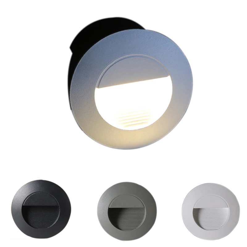 Waterproof Aluminum round 3W 5W Led Stair Light