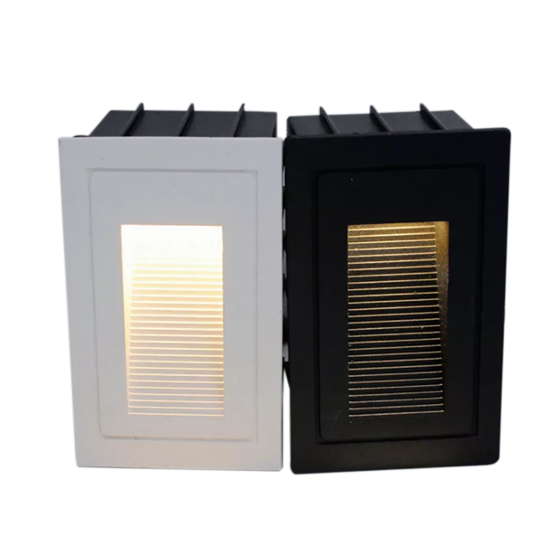 105x55x40mm Outdoor Rectangle Aluminum 3W Led Stair Light