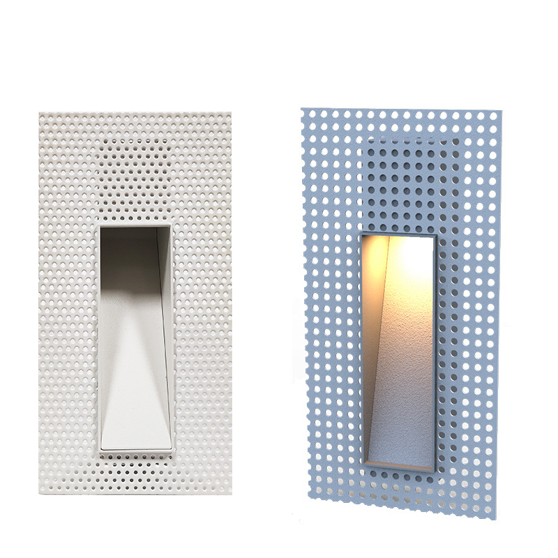 AC85-265V Rectangle PIR Motion 3W Rimless Led Stair Light